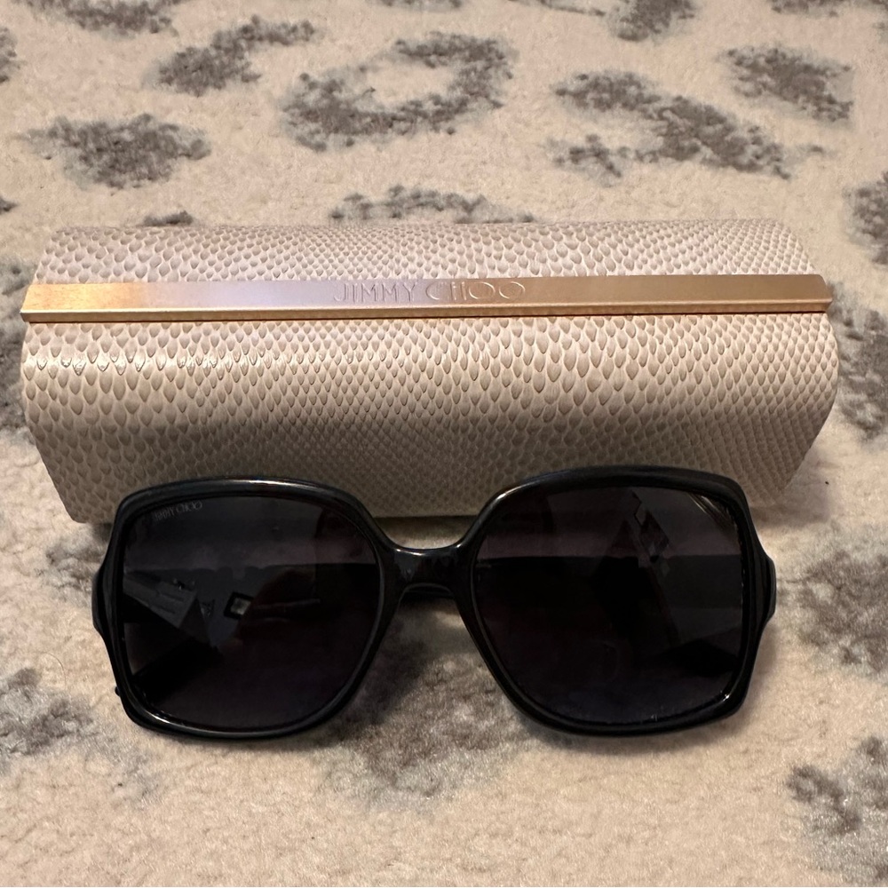 Jimmy Choo Sammi Square Sunglasses - Picture 4 of 9